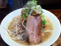 「太麺野菜もり　（700円）」@ラーメン 岩佐の写真