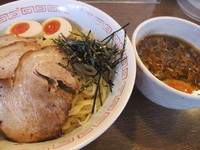 「三角屋つけ麺１．5玉＋チャーシュー＋味玉」@三角屋 暖 -DAN-の写真