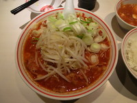 「北極ラーメン(￥800)+ネギ（￥60）」@蒙古タンメン 中本 西池袋店の写真