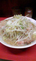 「ラーメン豚入り（ニンニク、アブラ）」@ラーメン二郎 ひばりヶ丘駅前店の写真