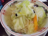 「しおタンメン」@元祖會津中華そば べこ めでたいや 東京分店の写真