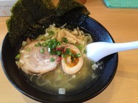 「究極塩ラーメン＋のり（￥650＋￥100）」@麺屋さがみの写真