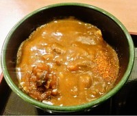 「ミニカレー丼セット(580円)」@大江戸そば 守谷店の写真