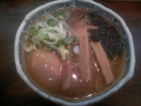 「中華そば　650円（クーポンで味玉追加）」@煮干専門 勝屋の写真