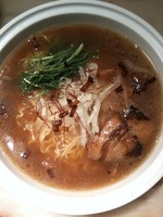 「イベリコ豚ラーメン（醤油）」@イベリコ・バル門仲の写真