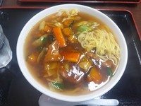 「スタミナラーメン(大盛・ホット) ￥800」@我流食堂の写真