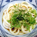 ぶっかけうどん（温・並）　￥２８０