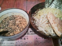 「ごま味噌つけ麺」@らあめん一撃 松戸駅前店の写真