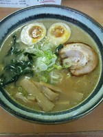 「ラーメン（味玉トッピング）」@麺屋 ささきの写真