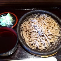 「二八せいろそば(¥430)」@そば うどん處 七福 弁天庵 四谷三丁目店の写真