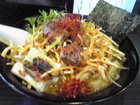 「【平日限定】東松山やきとり辛ネギ味噌らーメン、1000円」@ラーメンつけ麺 奔放の写真