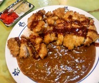 「ジャンボカツカレー(並・辛口)860円」@SPICY HOUSEの写真