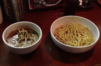 「濃厚魚介味噌つけ麺」@らーめん キラリの写真