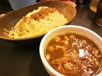 「ビーフカレーつけ麺」@ラーメン大至の写真