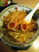 「利しりらーめん（味玉トッピング）」@麺屋 利しりの写真