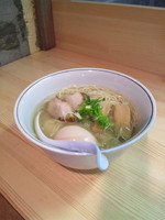 「味玉塩ラーメン」@麺屋 彩香の写真
