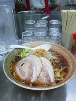 「覆面（正油）」@覆麺 智の写真