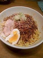 「肉味噌和え麺」@らーめん ひよりの写真