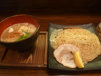 「伊勢海老つけ麺＋やきもり」@麺家 半蔵の写真