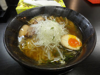 「大葉入りらーめん」@いこま食堂の写真