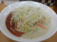 「鶏塩辛タンメン（７００円）ランチライス・大（５０円）」@富白 御徒町本店の写真