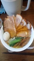 「らーめん＋味玉＋チャーシュー」@神勢。の写真