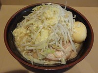 「あげネギ醤油M（800円）＋煮卵（100円）ニンニク」@The Outsidersの写真