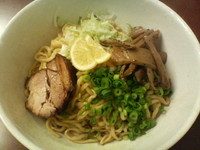 「醤油ばんめん（並）」@麺食堂 一真亭の写真