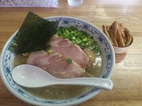 「ラーメン＋メンマ＋替玉　600＋100＋100＝800円」@麺屋 つばめの写真