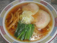 「中華そば　５００円」@七福の写真