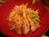 「和風冷し鶏そば」@ちゃぶ屋 とんこつ らぁ麺 CHABUTON ヨドバシ横浜店の写真