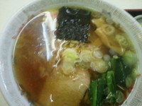 「喜多方ラーメン（醤油）　500円」@お食事処 赤井の写真