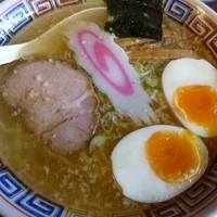 「中華そば塩（玉子トッピング）」@中華ソバ 鳴門の写真