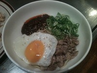 「汁なし担々麺（７３５円）」@五エ門 堀川町本店の写真