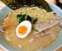 「しお+半チャーハン(630円+240円)」@横浜らーめん 誠家の写真