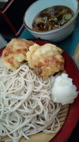「からあげせいろ430円」@小諸そば 京橋店の写真