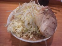 「小ラーメン(ニンニク) ￥700」@ラーメン二郎 八王子野猿街道店2の写真