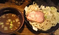「醤油つけ麺 （もめん多め） 800円＋中盛 無料」@すごい煮干ラーメン凪 新宿ゴールデン街店 本館の写真