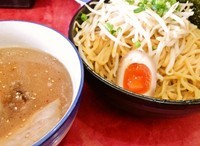 「牛だし醤油つけ麺セット(900円)」@らー麺 爆筑の写真