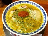 「赤湯からみそラーメン (850円)」@龍上海 新横浜ラーメン博物館店の写真