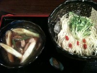 「和風つけ麺＋裏ドンブリ（850円+300円）」@花いちもんめの写真