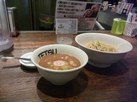 「つけめん」@つけめんTETSU 壱の木戸 水戸店の写真