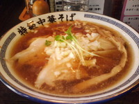 「特級中華そば(700円)」@特級中華そば 凪 西新宿店の写真