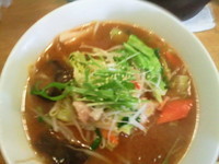 「味噌ラーメン 700円、ホットコーヒー（サービス）」@中華料理 龍鳳園の写真