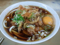 「天玉うどん（３５０円）」@信濃路の写真