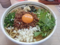 「カレー台湾まぜそば（麺大盛り）+チーズ」@麺屋 はなび 桑名店の写真