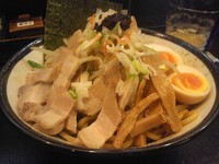 「限定メニュー3 油そば（250g・味玉付）750円」@らーめん ほしのの写真