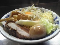 「油そば（麺少なめ、にんにく多め）850円」@らーめん大 蒲田店の写真