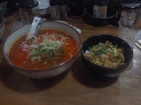 「辛辛麺、激辛」@横濱家 鶴川店の写真