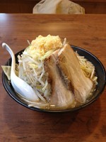 「ふじ麺　中盛（麺３００ｇ）　700円」@景勝軒 栃木総本店の写真